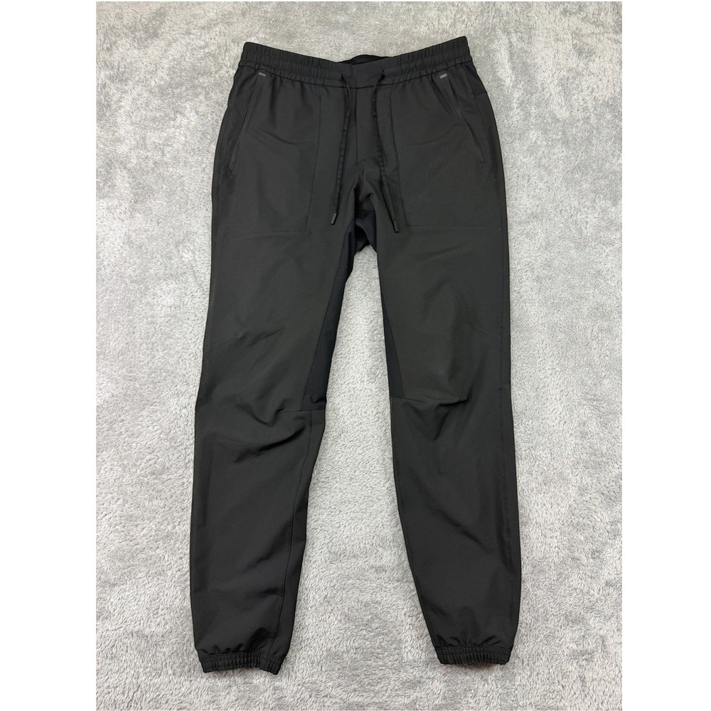 Lululemon Joggers Mens L Black License to Train Tapered Athletic Pants LM5AVBS